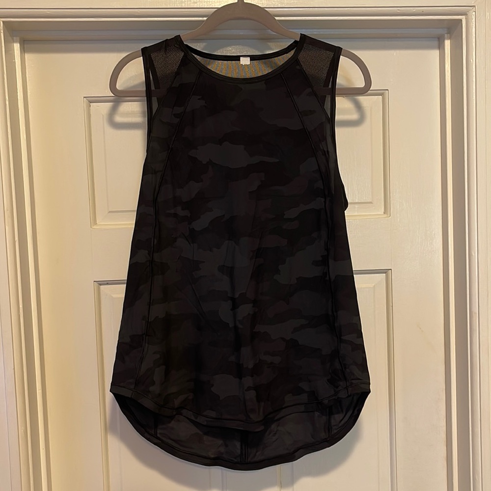 Camo tank top